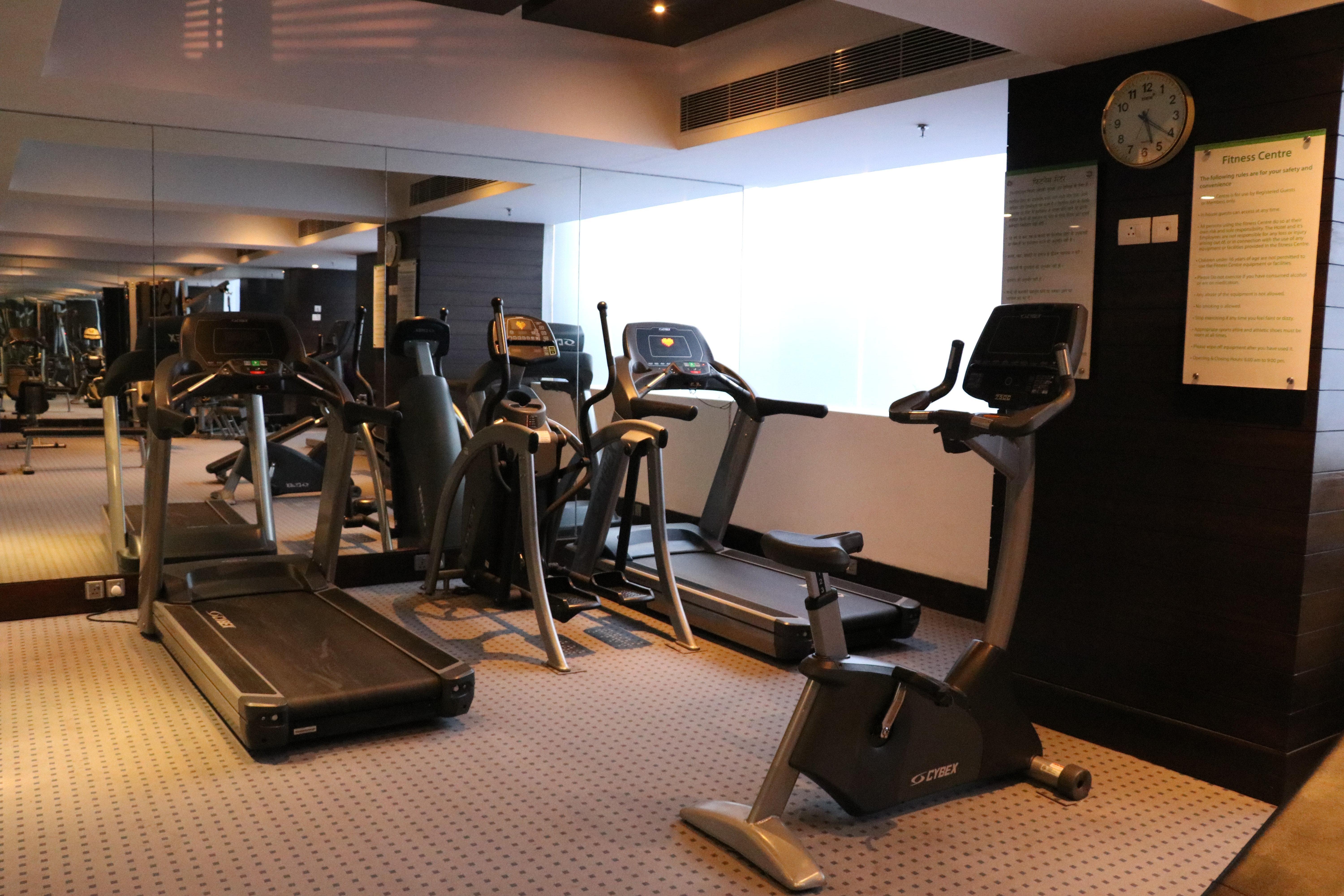 Holiday Inn Chandigarh Panchkula, An Ihg Hotel Εξωτερικό φωτογραφία A gym in a hotel